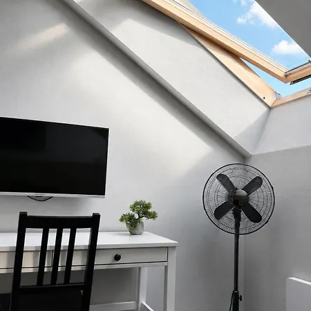 公寓 Bright Skylight Studio In The Heart Of Vilnius Old Town *