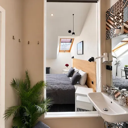 公寓 Bright Skylight Studio In The Heart Of Vilnius Old Town 维尔纽斯